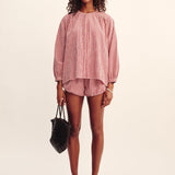 Posse - MIRA SHIRT - RED GINGHAM