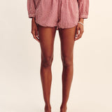 Posse - AURELIA SHORT - RED GINGHAM