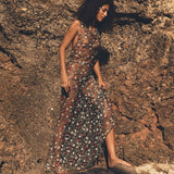 DÔEN - MIREILLE DRESS -- JARDIN DE MARGUERITES