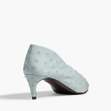 Khaite - Miriam Pump in Frost Ostrich