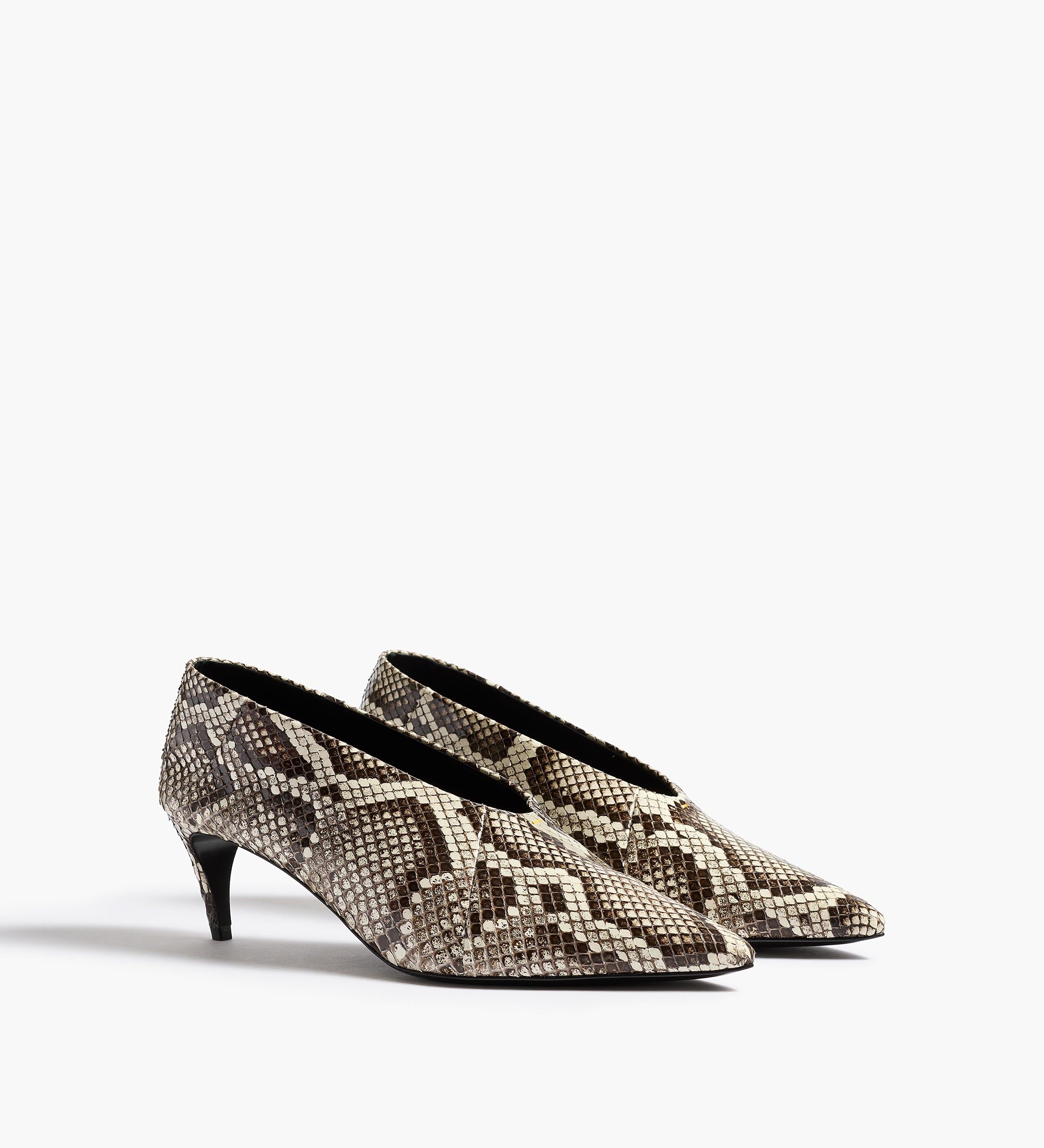 Khaite - Miriam Pump in Natural Python