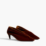 Khaite - Miriam Low Pump in Rust