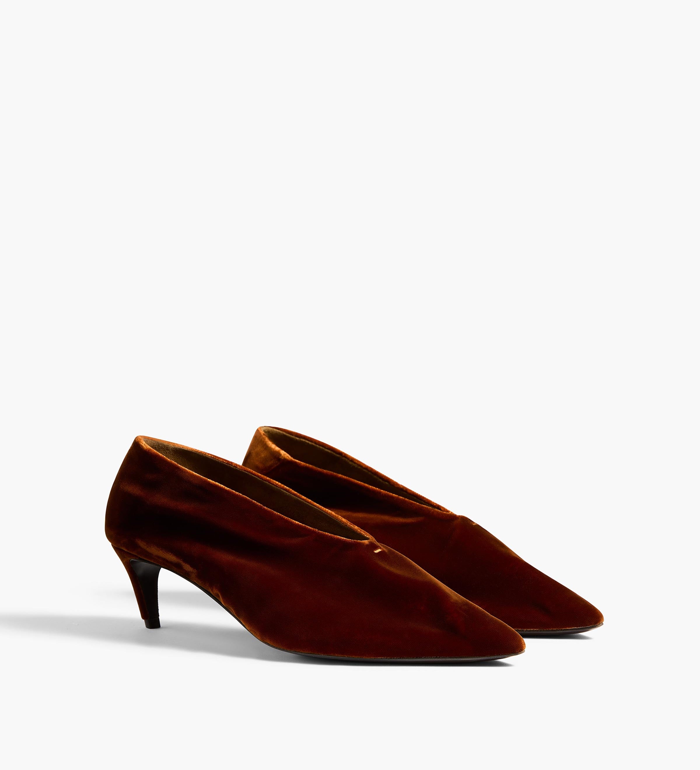 Khaite - Miriam Low Pump in Rust