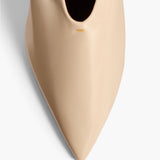 Khaite - Miriam Pump in Nude Glazed Leather