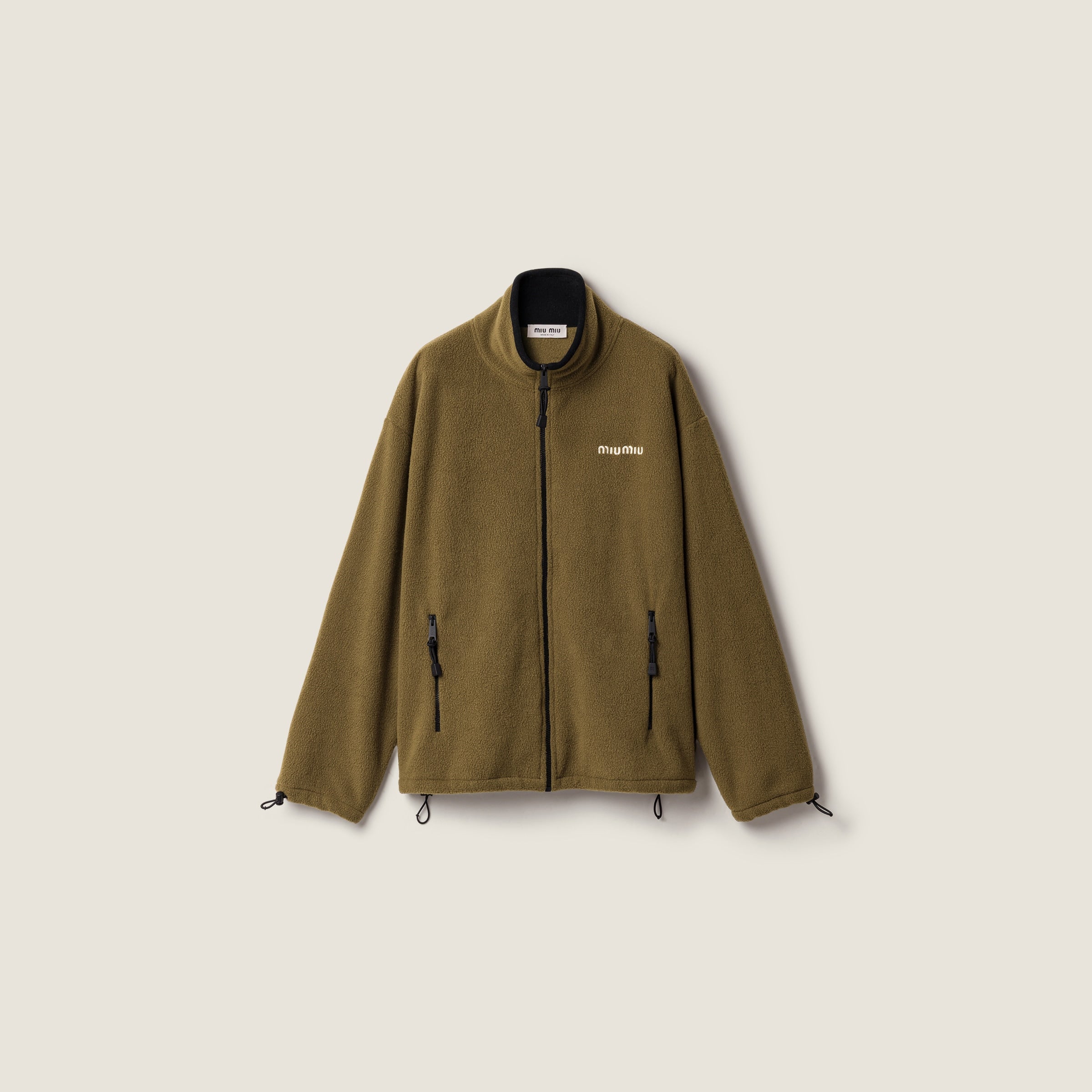 Fleece zipper jacket