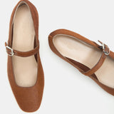 Le Monde Beryl - Mary Jane / Chestnut Calf Hair
