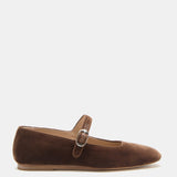 Le Monde Beryl - Mary Jane / Date Brown Velvet