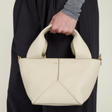 Metier - Market Mini Smooth Calfskin White Sand