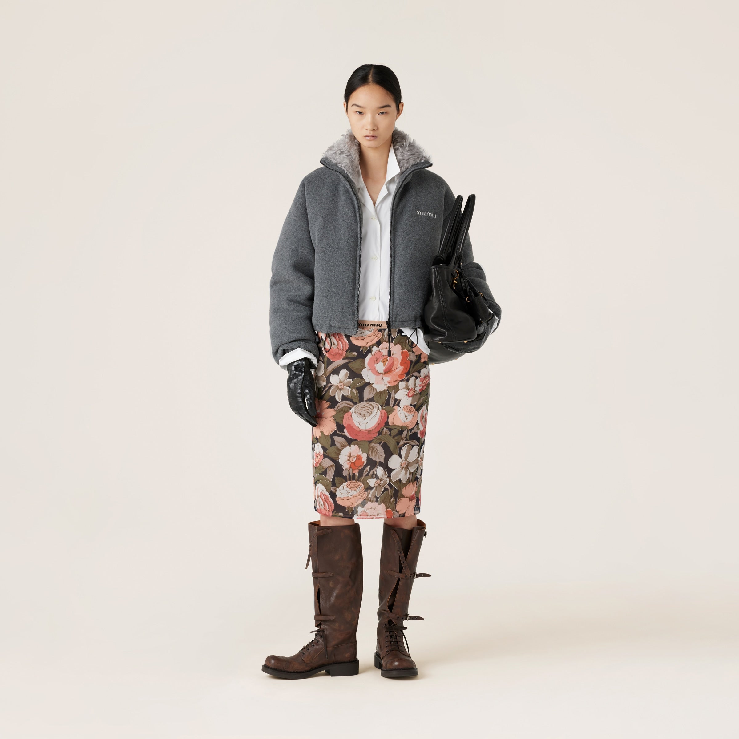 Fleece Down Jacket