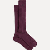 Le Monde Beryl - Bio College Writings Socks / Bordeaux Organic Cotton