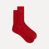 Le Monde Beryl - Bio Short Socks / Red Organic Cotton