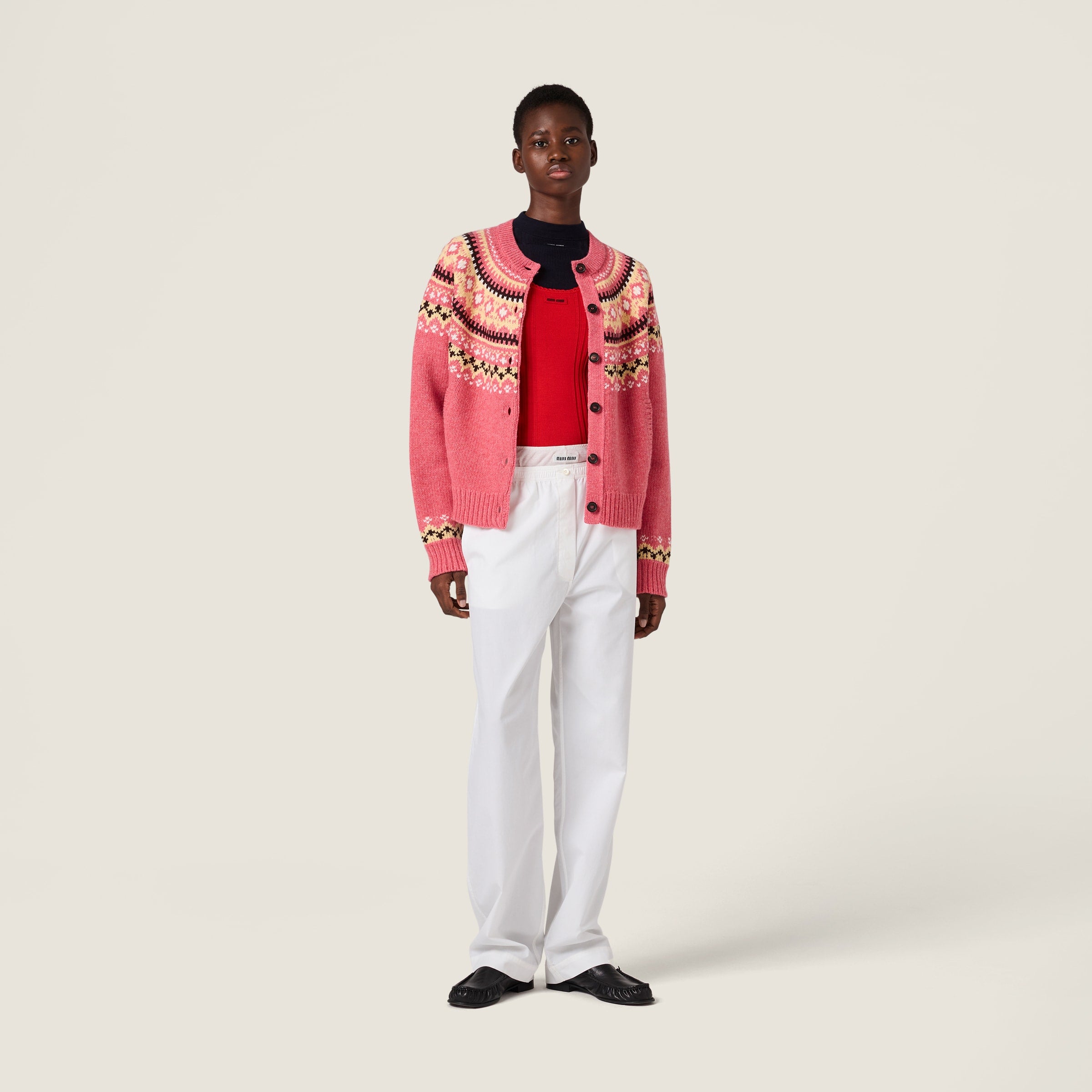 Wool cardigan