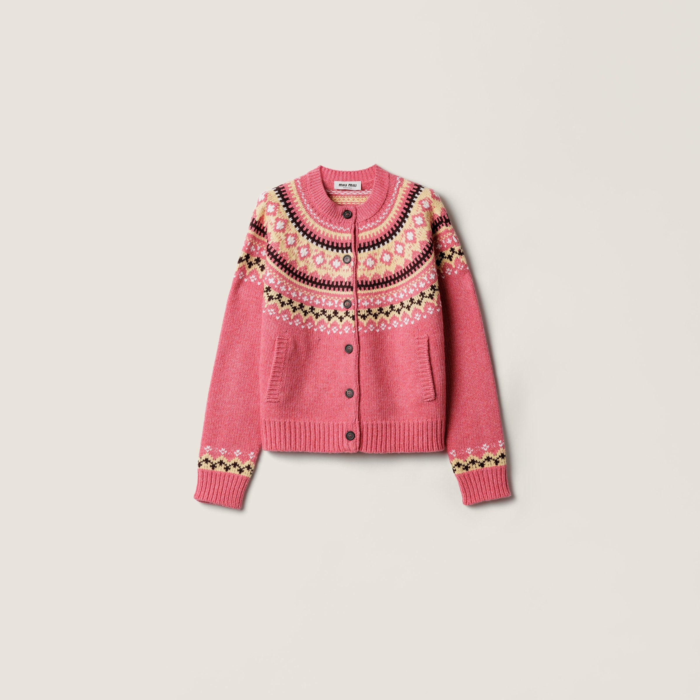 Wool cardigan