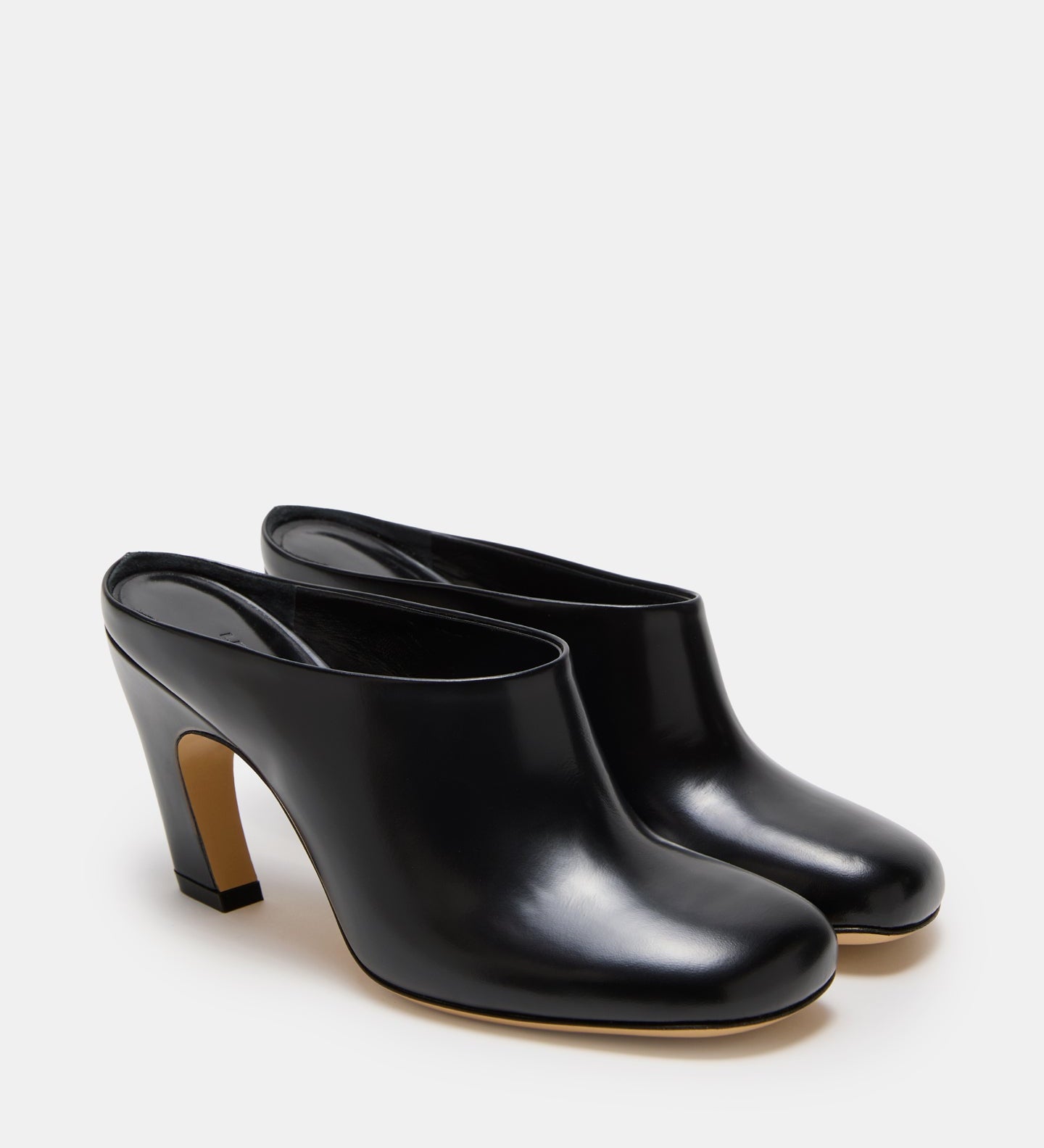 Le Monde Beryl - Mica Mule / Black Spazzolato Leather
