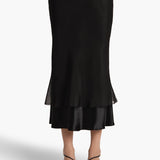 Khaite - Monina Skirt in Black