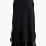 Khaite - Monina Skirt in Black