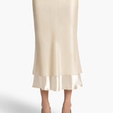 Khaite - Monina Skirt in Cream