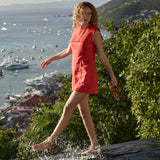 DÔEN - MONROE DRESS -- CARMINE