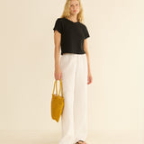 DÔEN - LAVON LINEN PANT -- SALT