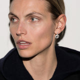 Dorsey - MOREAU EARRINGS IN LAB WHITE SAPPHIRE