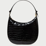 Loeffler Randall - Morgan Crocodile Leather Shoulder Bag