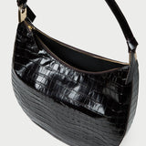 Loeffler Randall - Morgan Crocodile Leather Shoulder Bag