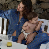 DÔEN - MORGAN PANT -- CASSIS CHECK