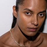 Dorsey - MOSS RIVIÈRE NECKLACE IN 3MM MOISSANITE
