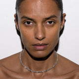 Dorsey - MOSS RIVIÈRE NECKLACE IN 3MM MOISSANITE