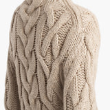 Khaite - Mountain Sweater in Sepia
