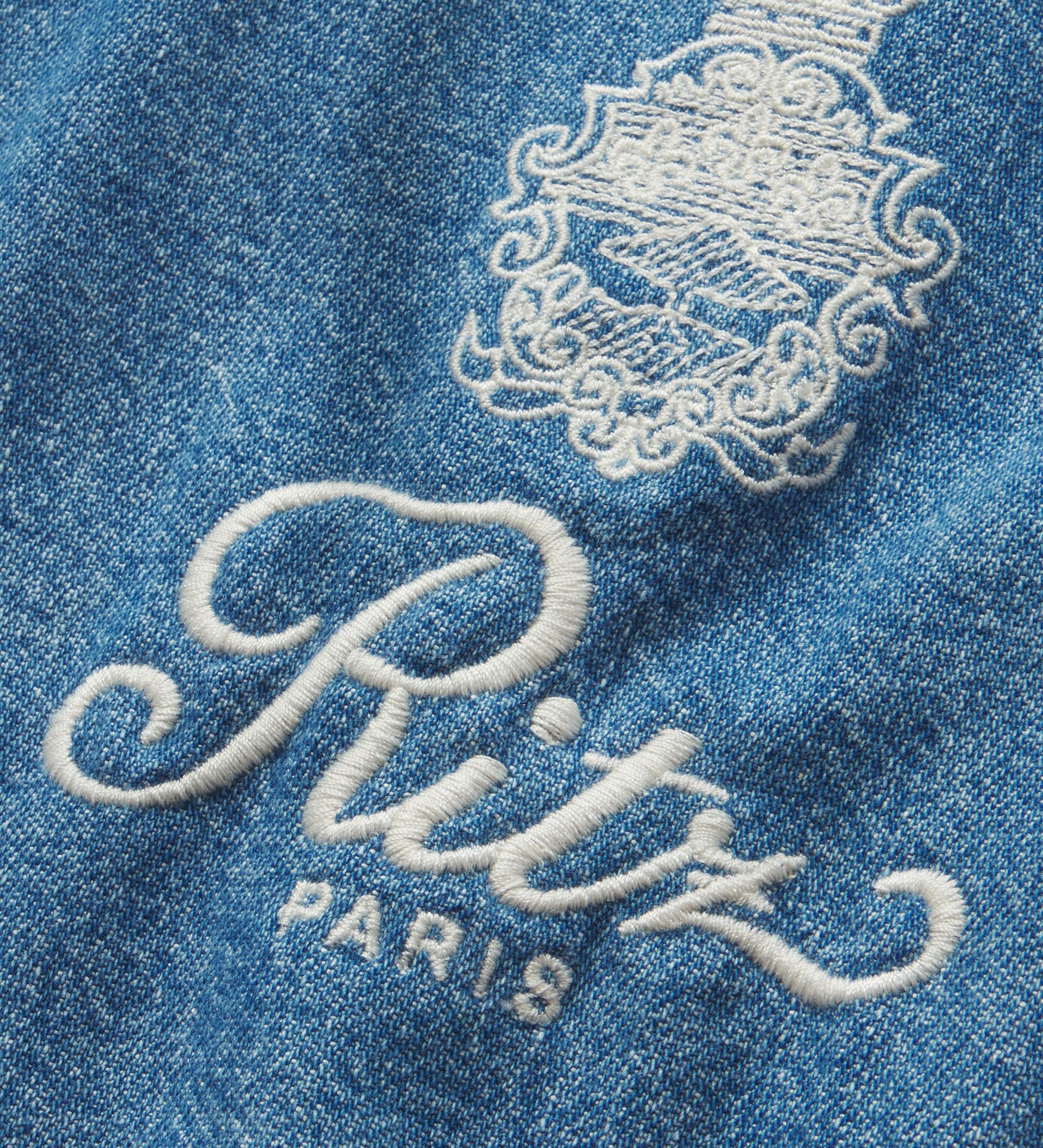 FRAME - Ritz Embroidery Denim Shirt