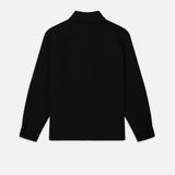 FRAME - Double Face Shirt Jacket -- Black