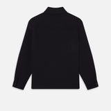 FRAME - Double Face Shirt Jacket -- Dark Navy
