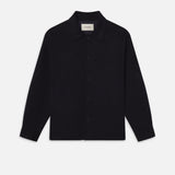 FRAME - Double Face Shirt Jacket -- Dark Navy