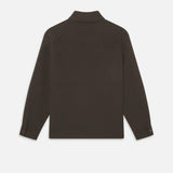 FRAME - Double Face Shirt Jacket -- Mocha