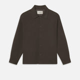 FRAME - Double Face Shirt Jacket -- Mocha