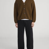 FRAME - Brushed Cashmere Cardigan -- Caramel