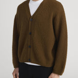 FRAME - Brushed Cashmere Cardigan -- Caramel