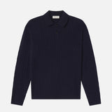 FRAME - Cable Polo Sweater