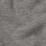 FRAME - Suede Patch Sweater -- Heather Grey