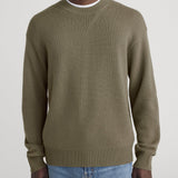 FRAME - Suede Patch Sweater