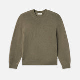 FRAME - Suede Patch Sweater