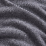 FRAME - Zip Up Wool Sweater -- Grey Melange