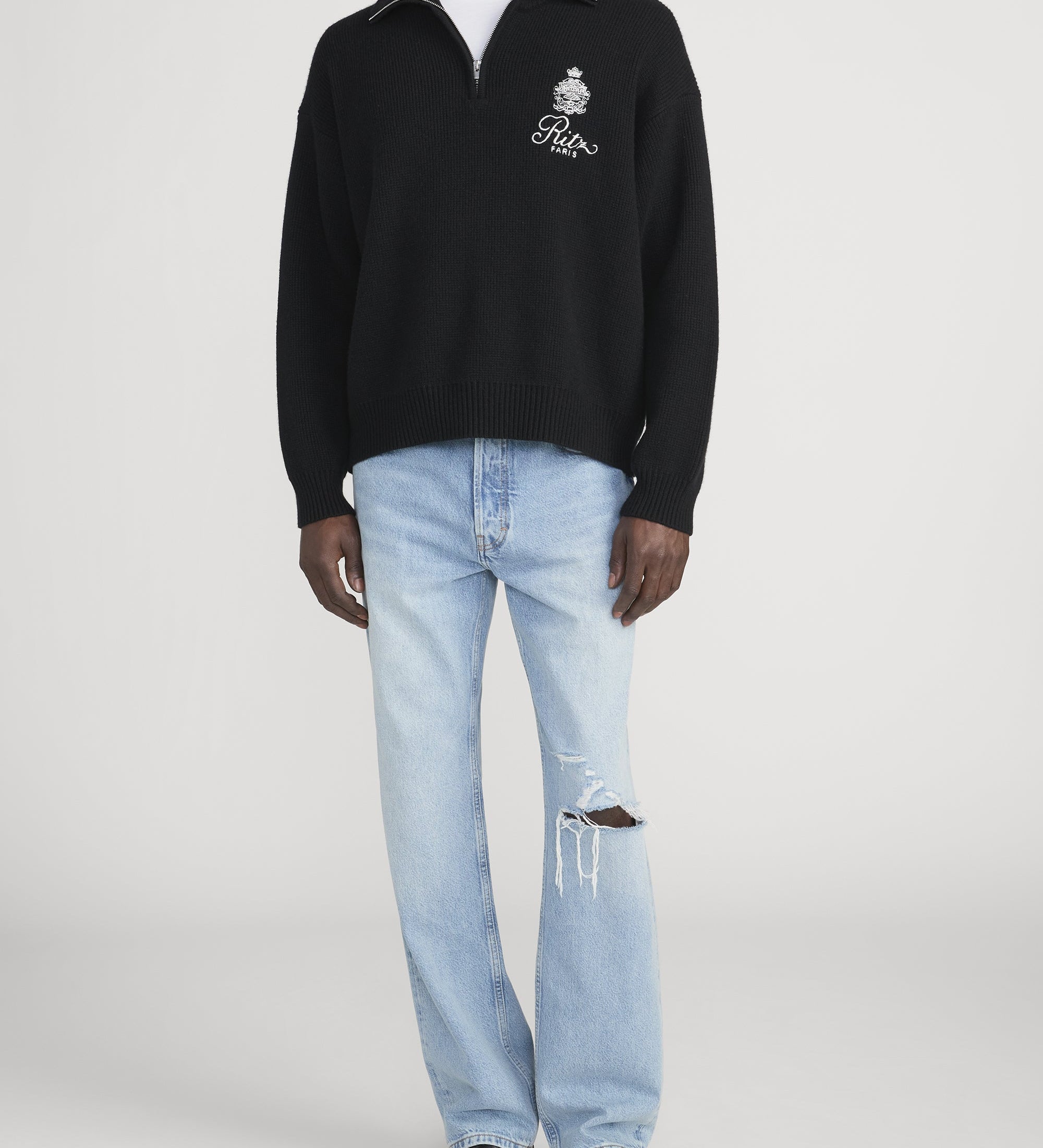 FRAME - Ritz Men's Cashmere Half Zip