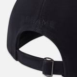 Frame Suede Cap -- Dark Navy