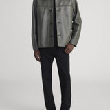 FRAME - Shearling Jacket -- Dark Olive