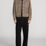 FRAME - Suede Trucker Jacket