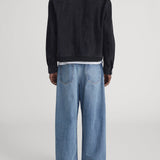 FRAME - Suede Blouson -- Dark Navy