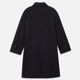 FRAME - Wool Trench -- Black