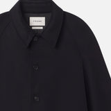 FRAME - Wool Trench -- Black